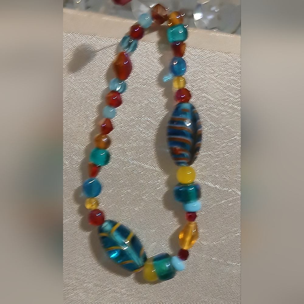 Hand Crafted Colorful Beaded Bracelet